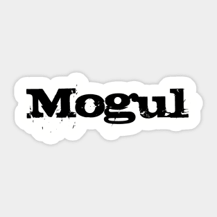 Mogul Distressed Design Sticker